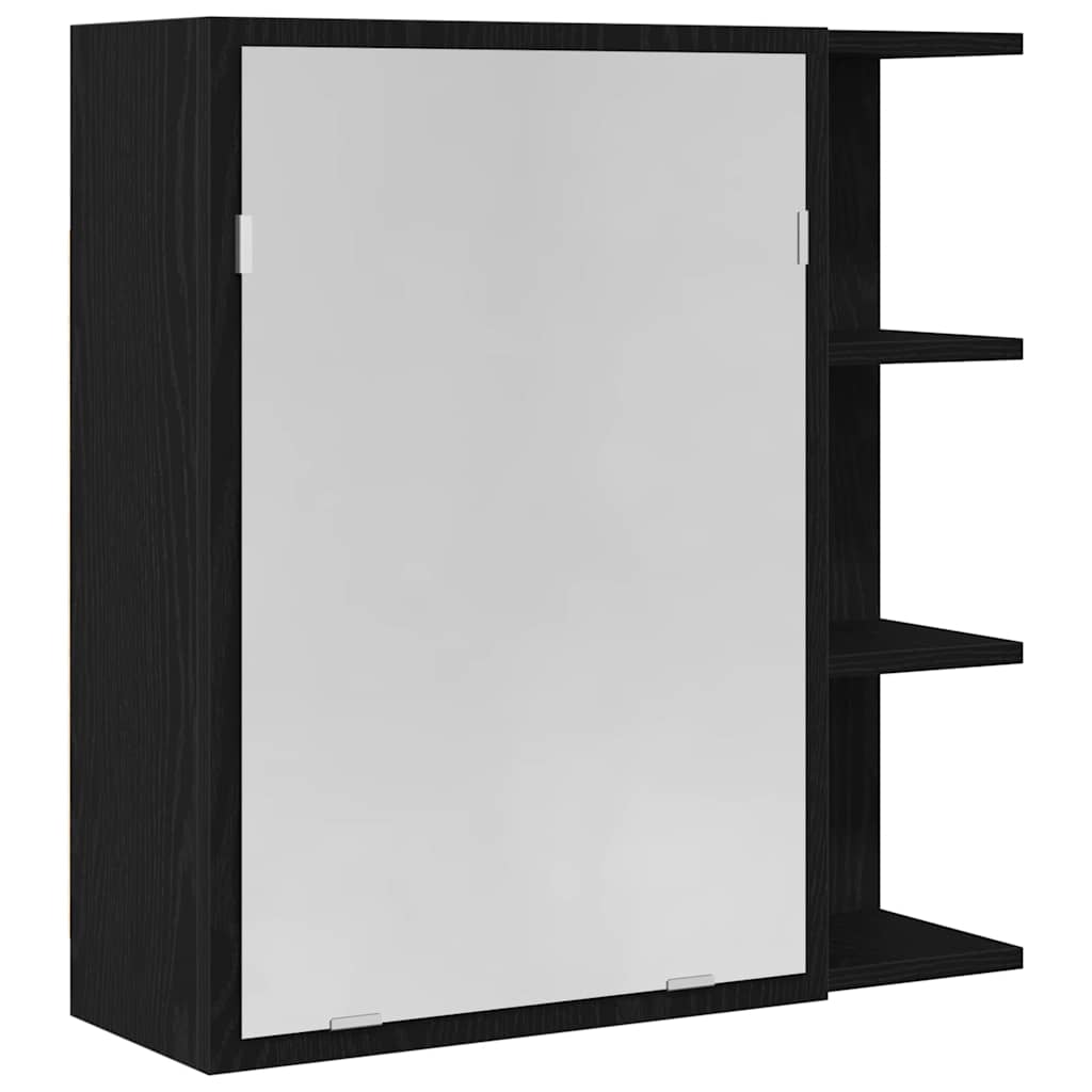 Bad-Spiegelschrank Weiß 62,5x20,5x64 cm Holzwerkstoff