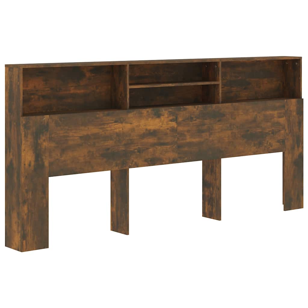 Bett-Kopfteil mit Ablagen Weiß 100x19x103,5 cm