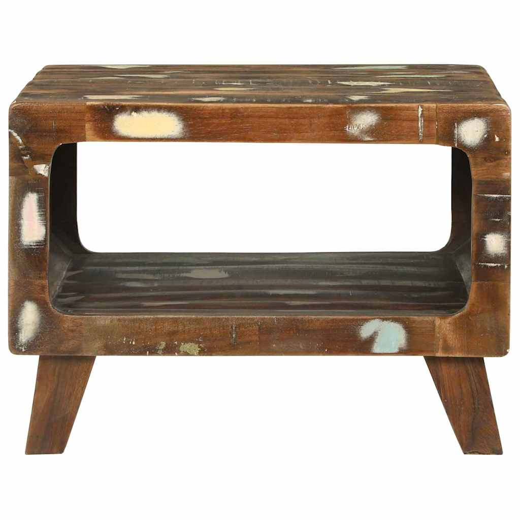 Couchtisch 90 x 50 x 35 cm Massives upgecyceltes Holz