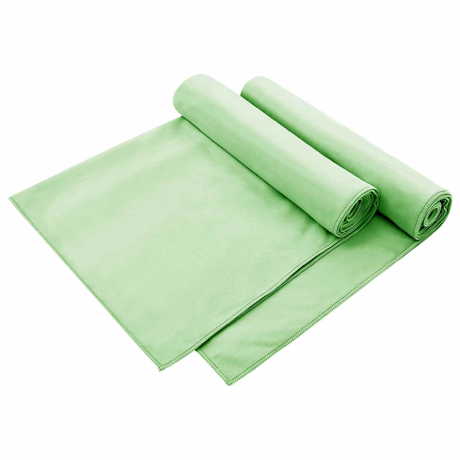 Außenstuhl Handtücher 2 pcs Schwarz 130 x 60 cm