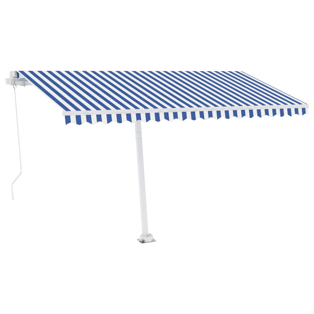 Standmarkise Manuell Einziehbar 300x250 cm Creme