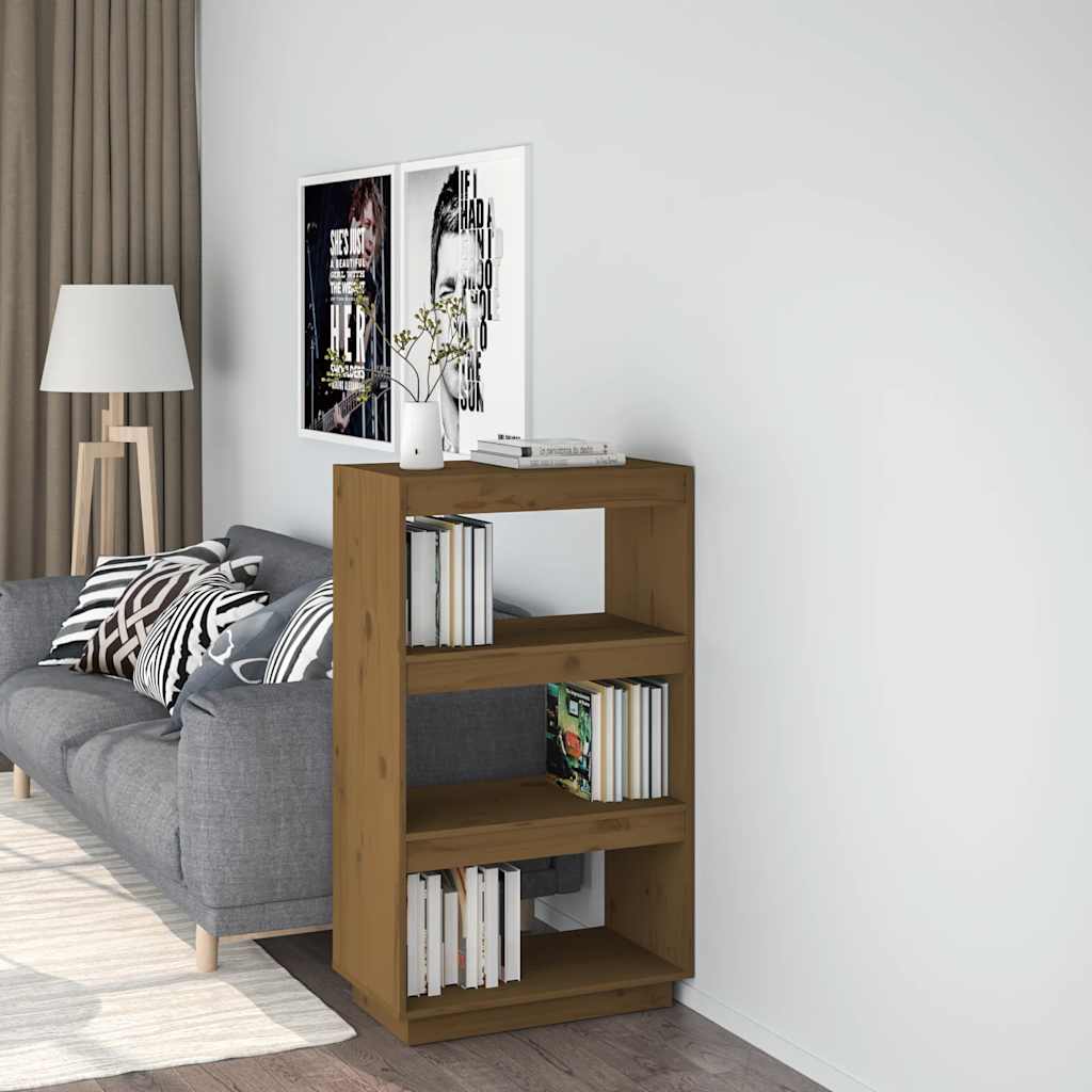 Bücherregal 40x35x71 cm Massivholz Kiefer