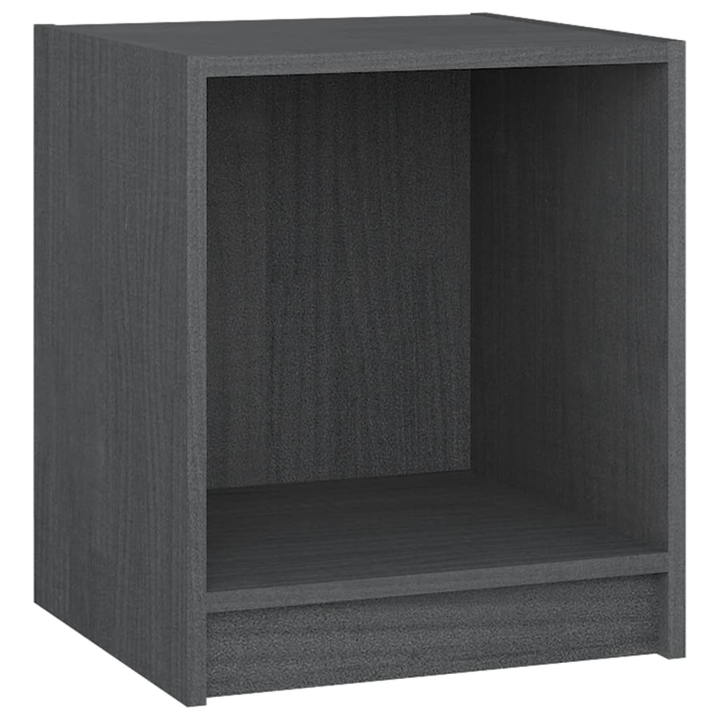 Nachttisch 35,5x33,5x41,5 cm Massivholz Kiefer