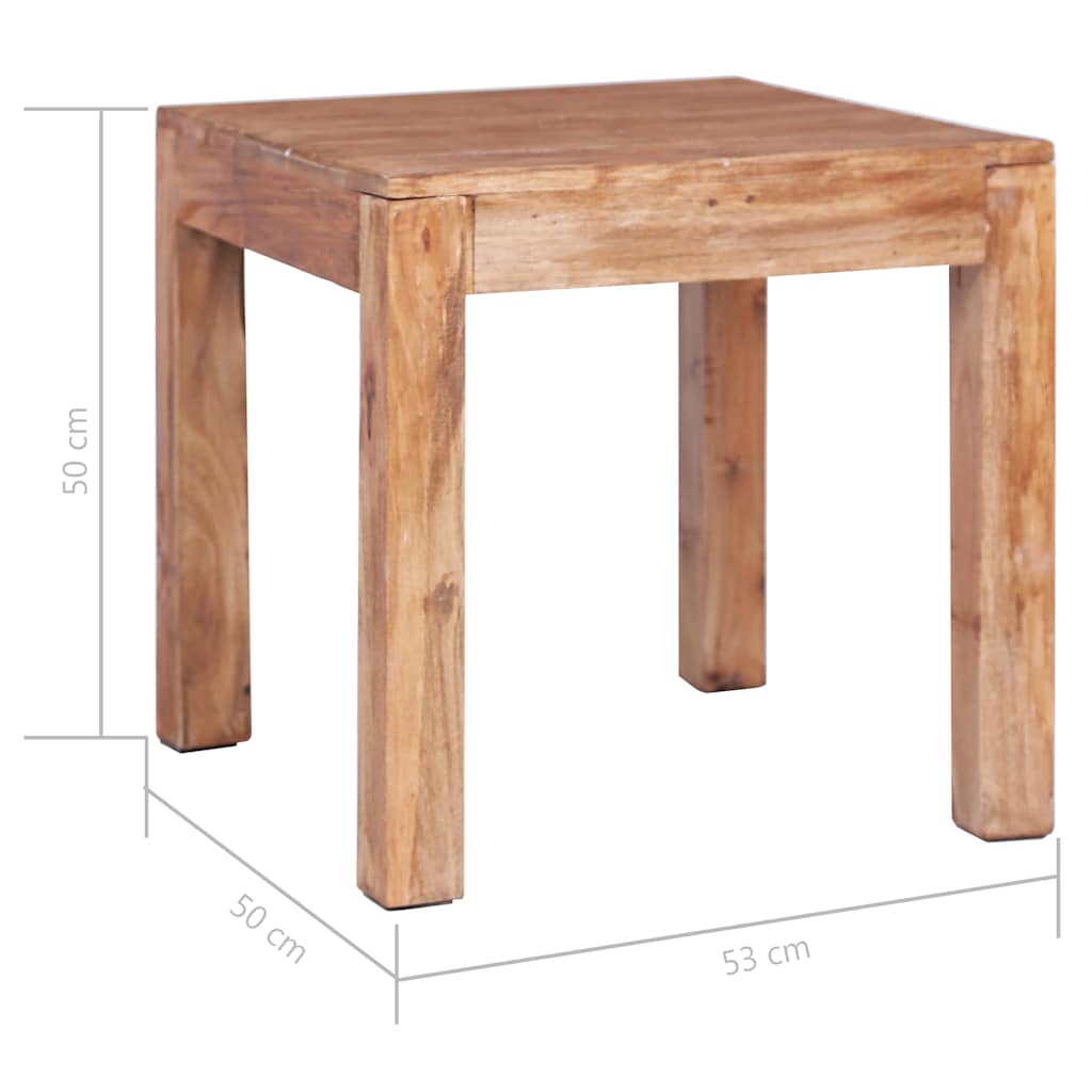 Couchtisch 60x45x23 cm Altholz Massiv