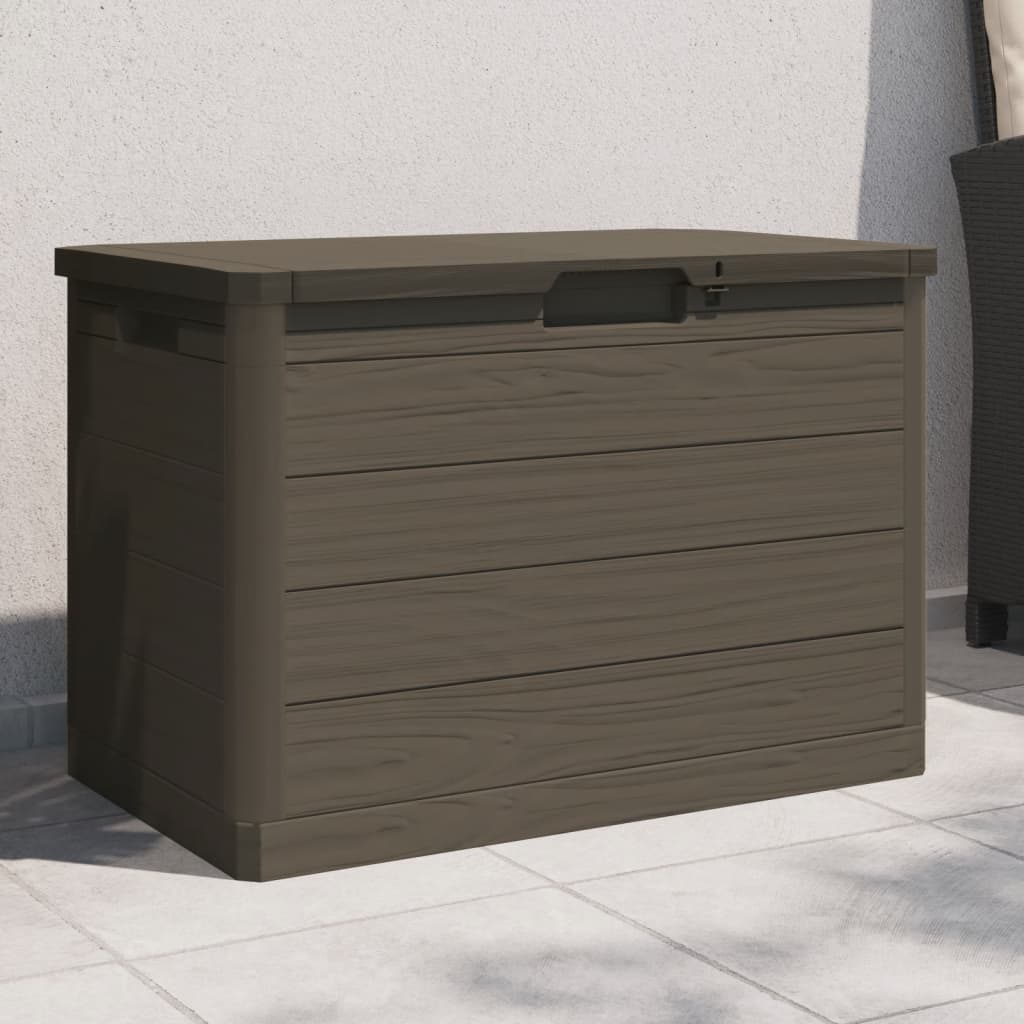 Outdoor-Kissenbox Anthrazit 77,5x44,5x53 cm Polypropylen