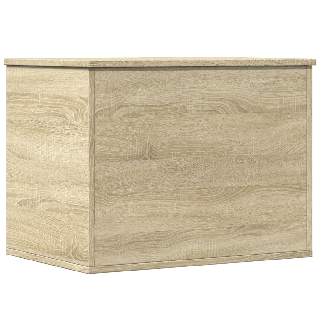 Aufbewahrungstruhe Weiß 84x42x46 cm Holzwerkstoff