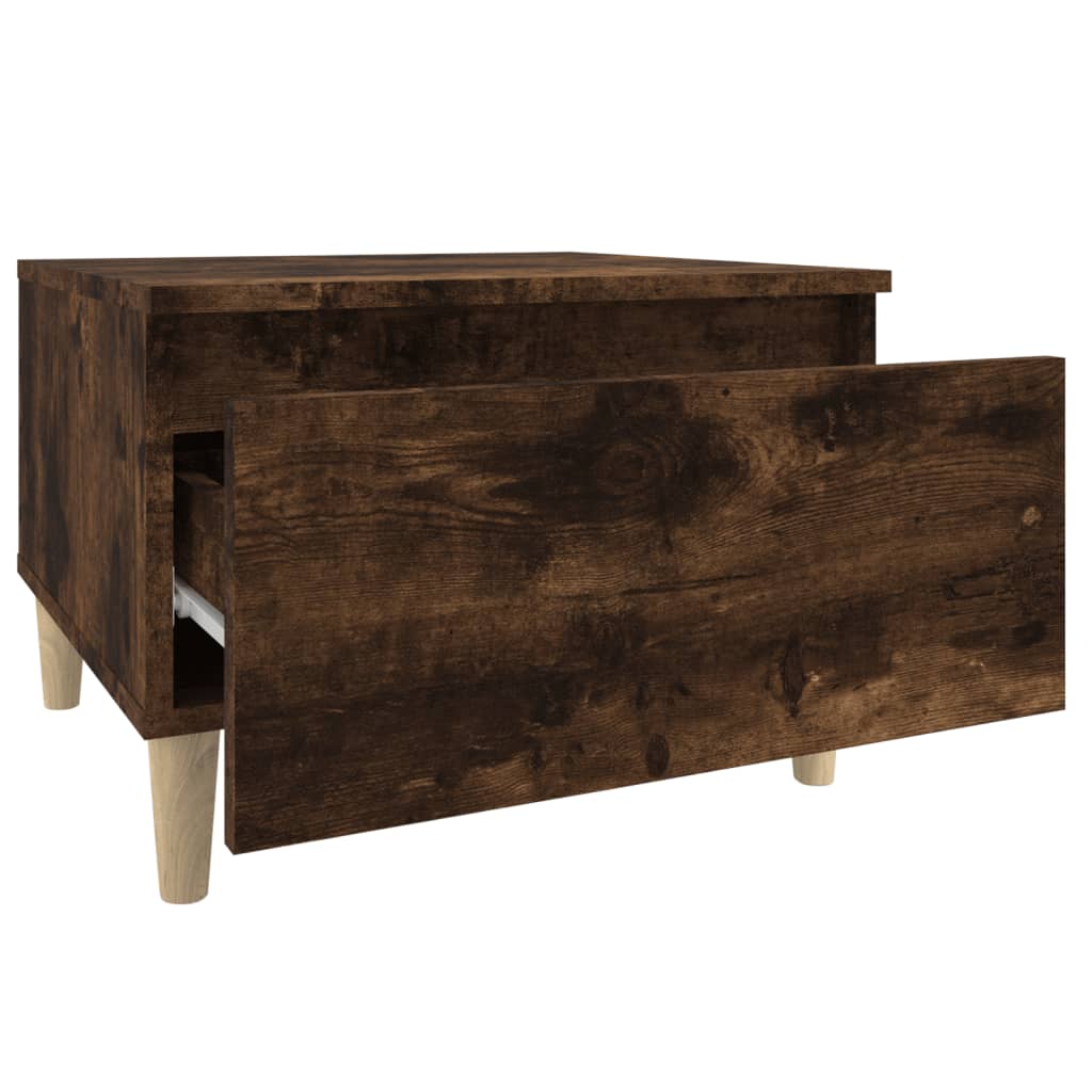 Beistelltisch Weiß 50x46x35 cm Holzwerkstoff