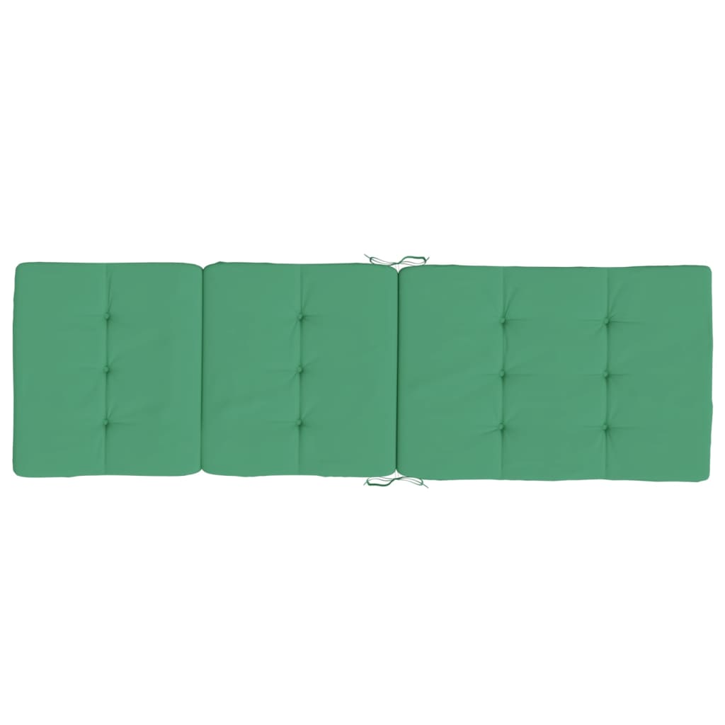 Liegestuhl-Auflagen 2 Stk. Creme Oxford-Gewebe