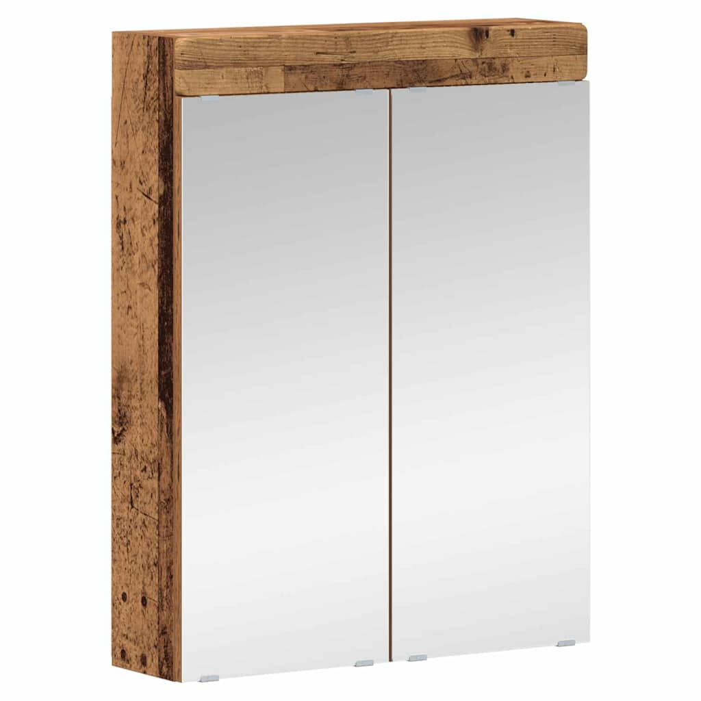 Badezimmermöbel-Set TULUM 2 pcs Weiß 60 x 34 x 63 cm
