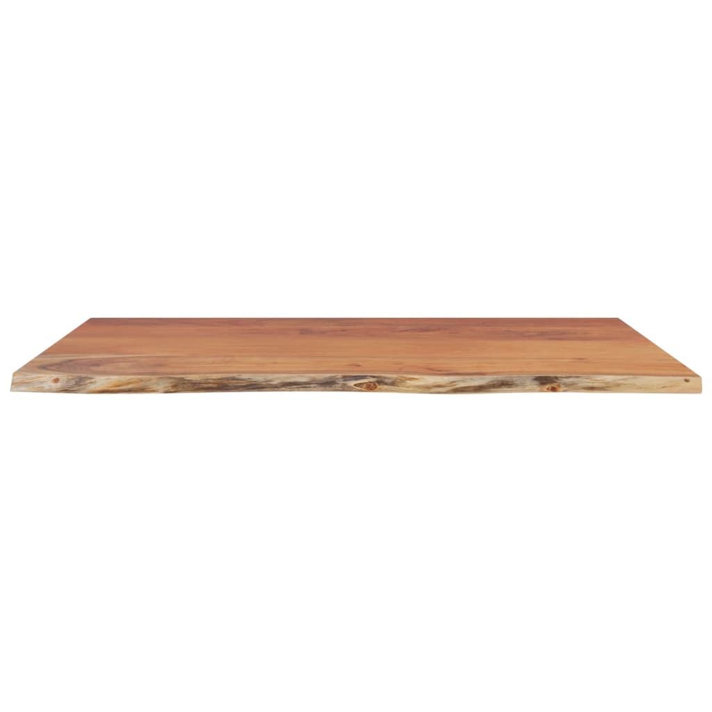 Wandregal 40x20x2,5 cm Rechteckig Massivholz Akazie Baumkante
