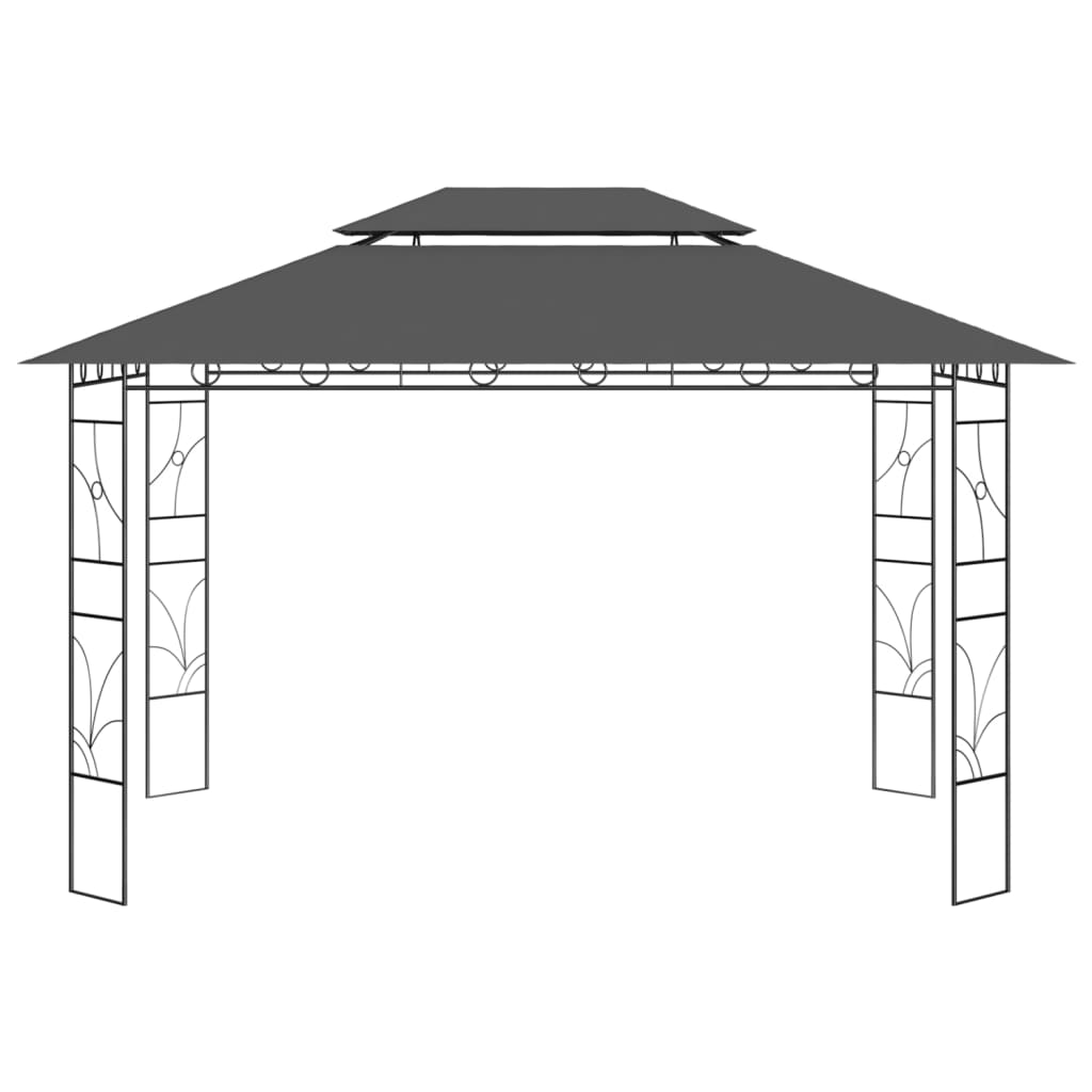 Pavillon 4x3x2,7 m Creme 160 g/m²