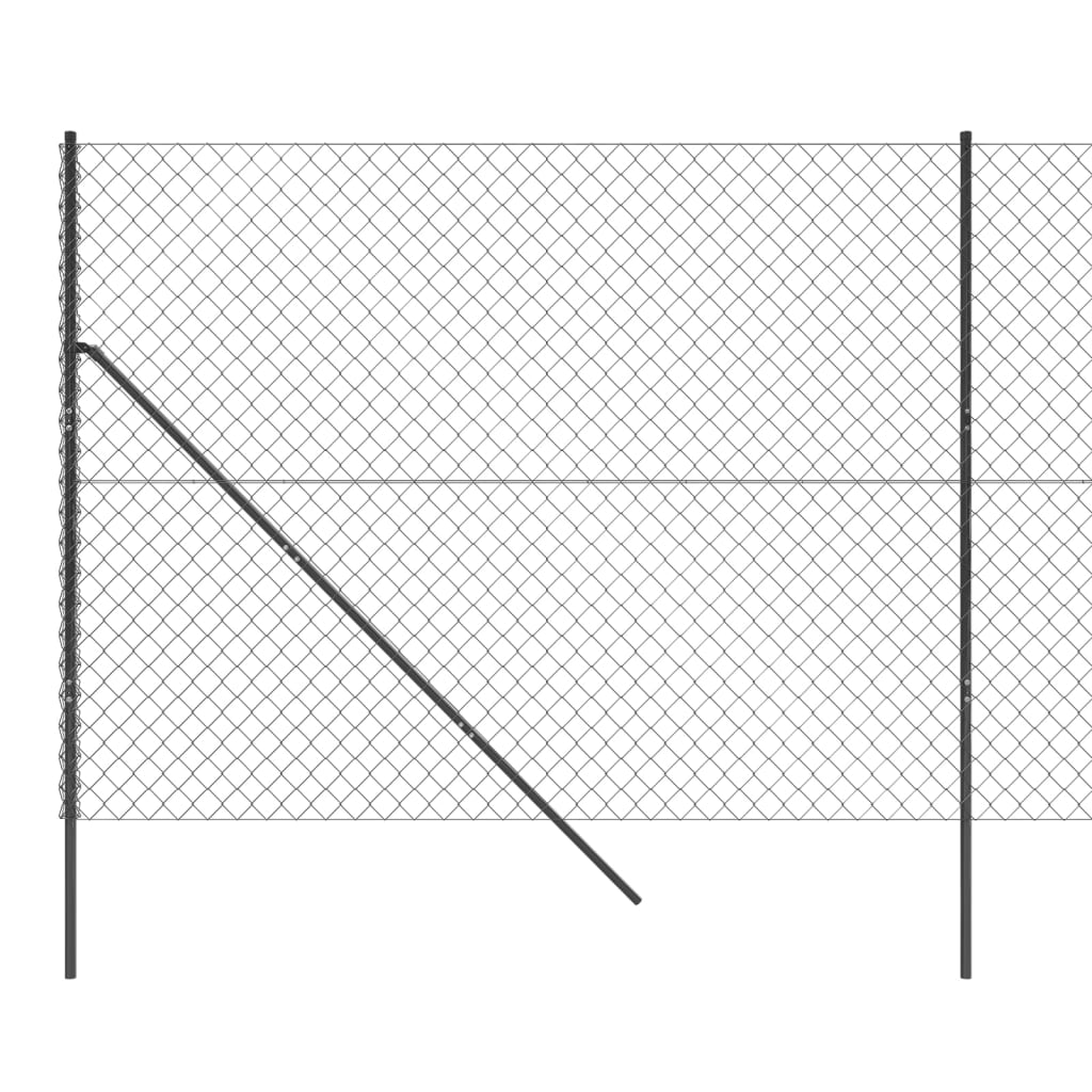 Maschendrahtzaun Grün 0,8x10 m