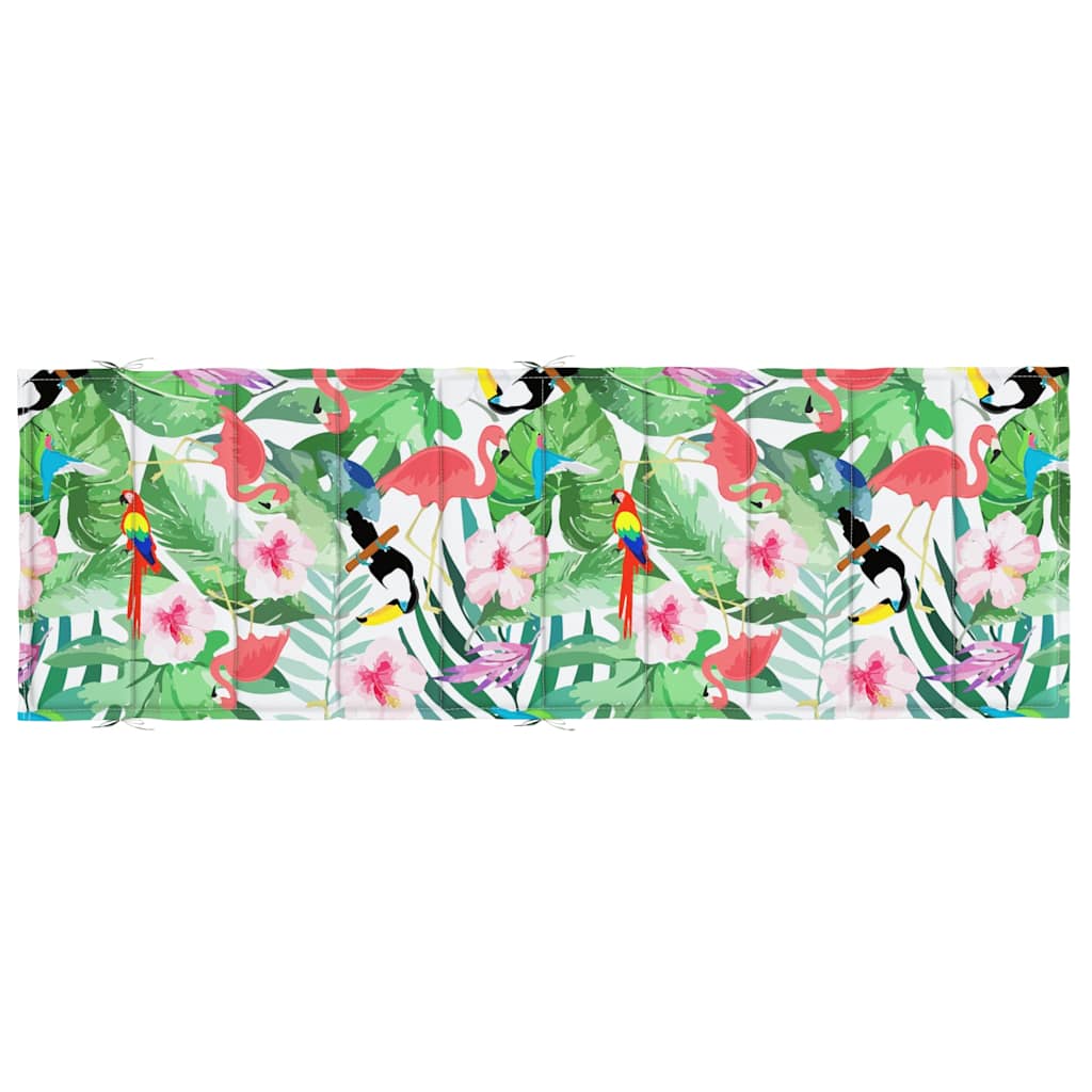 Sonnenliegen-Auflage Grau 186x58x4 cm Oxford-Gewebe