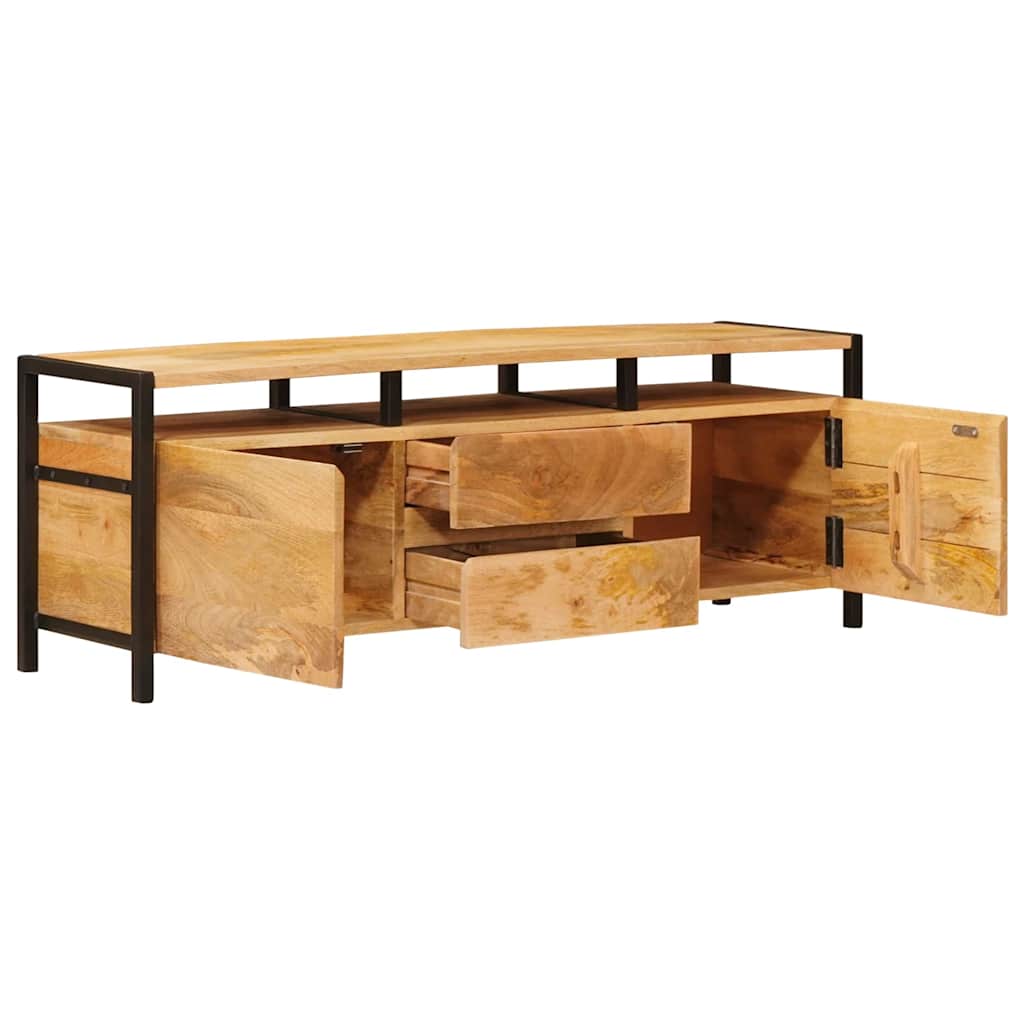 Sideboard 110x35x65 cm Massivholz Mango
