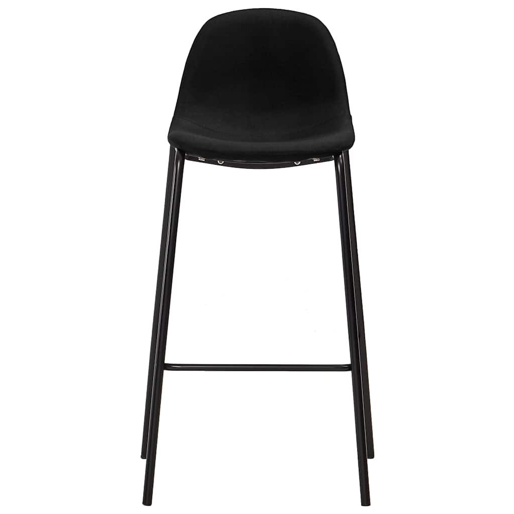 3-tlg. Bar-Set Stoff Dunkelgrau