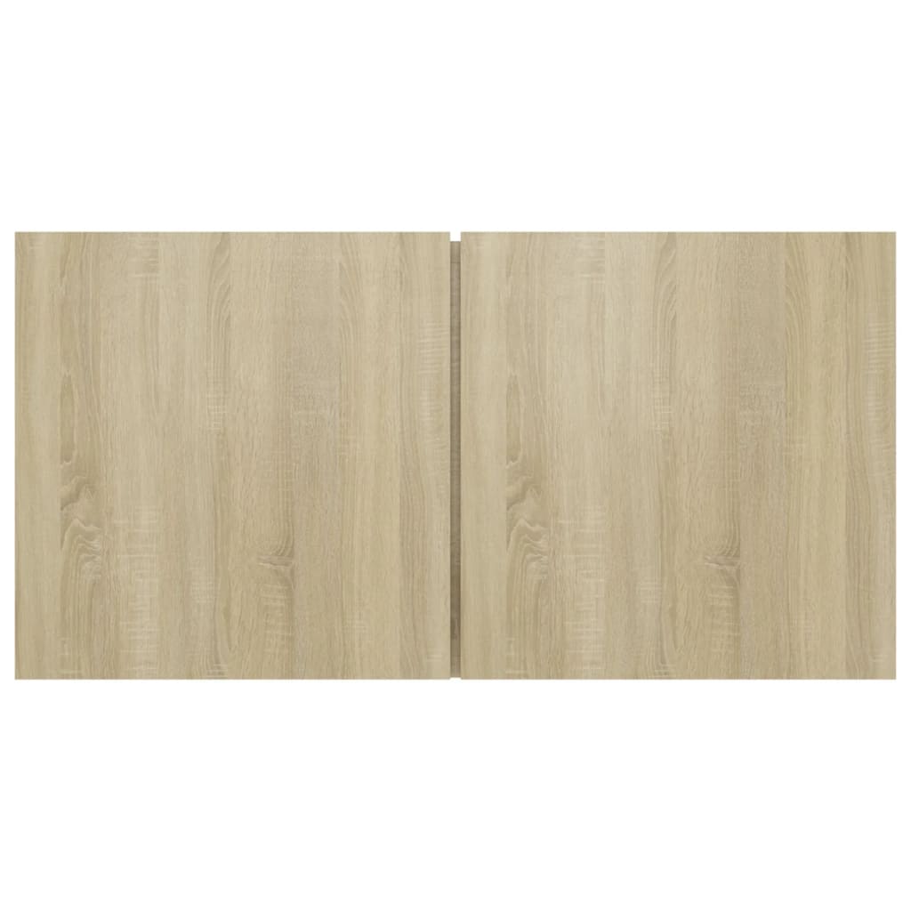 4-tlg. TV-Schrank-Set Weiß Holzwerkstoff