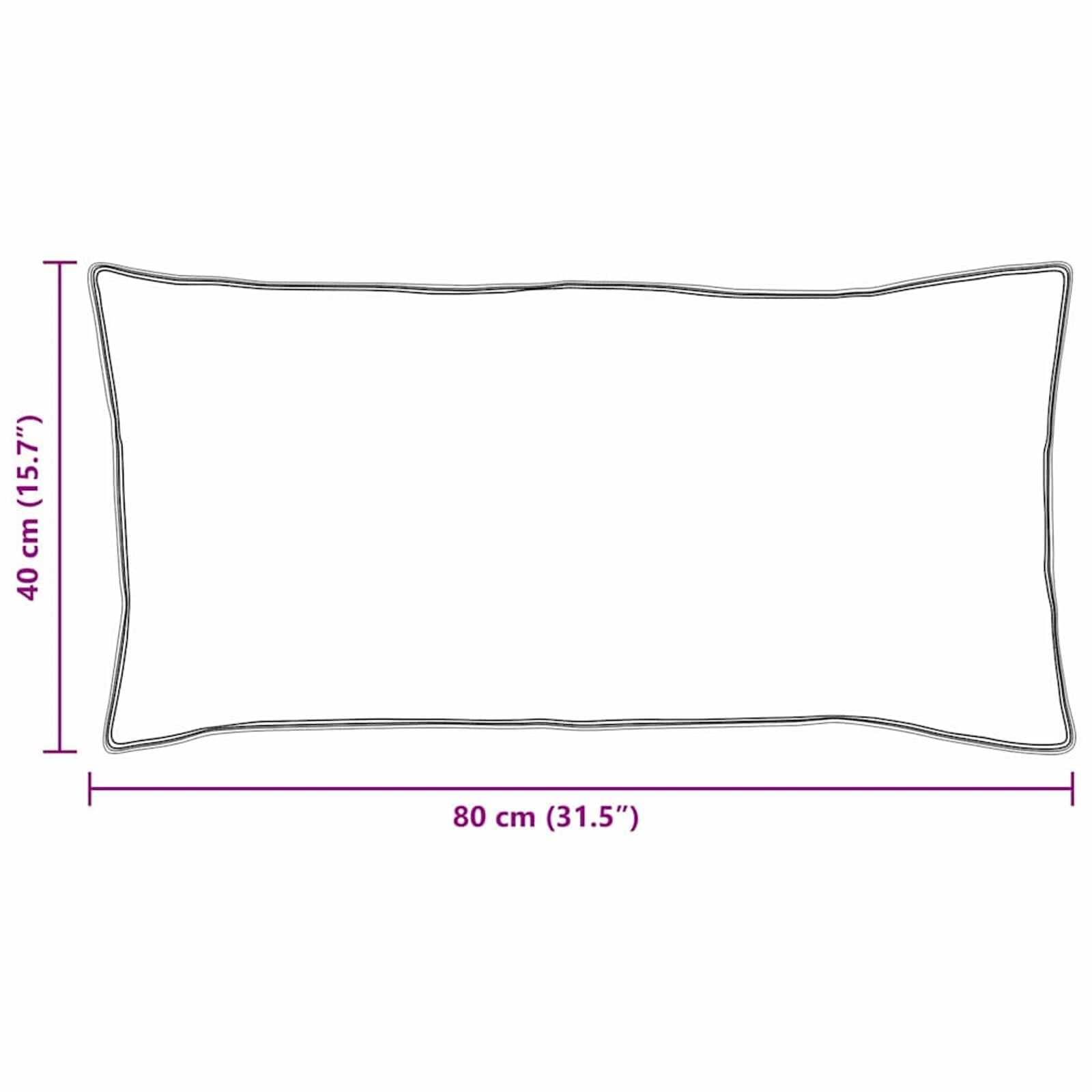 2-in-1 Bettdecke mit Kissen 2 pcs Weiß Daunenfeder
