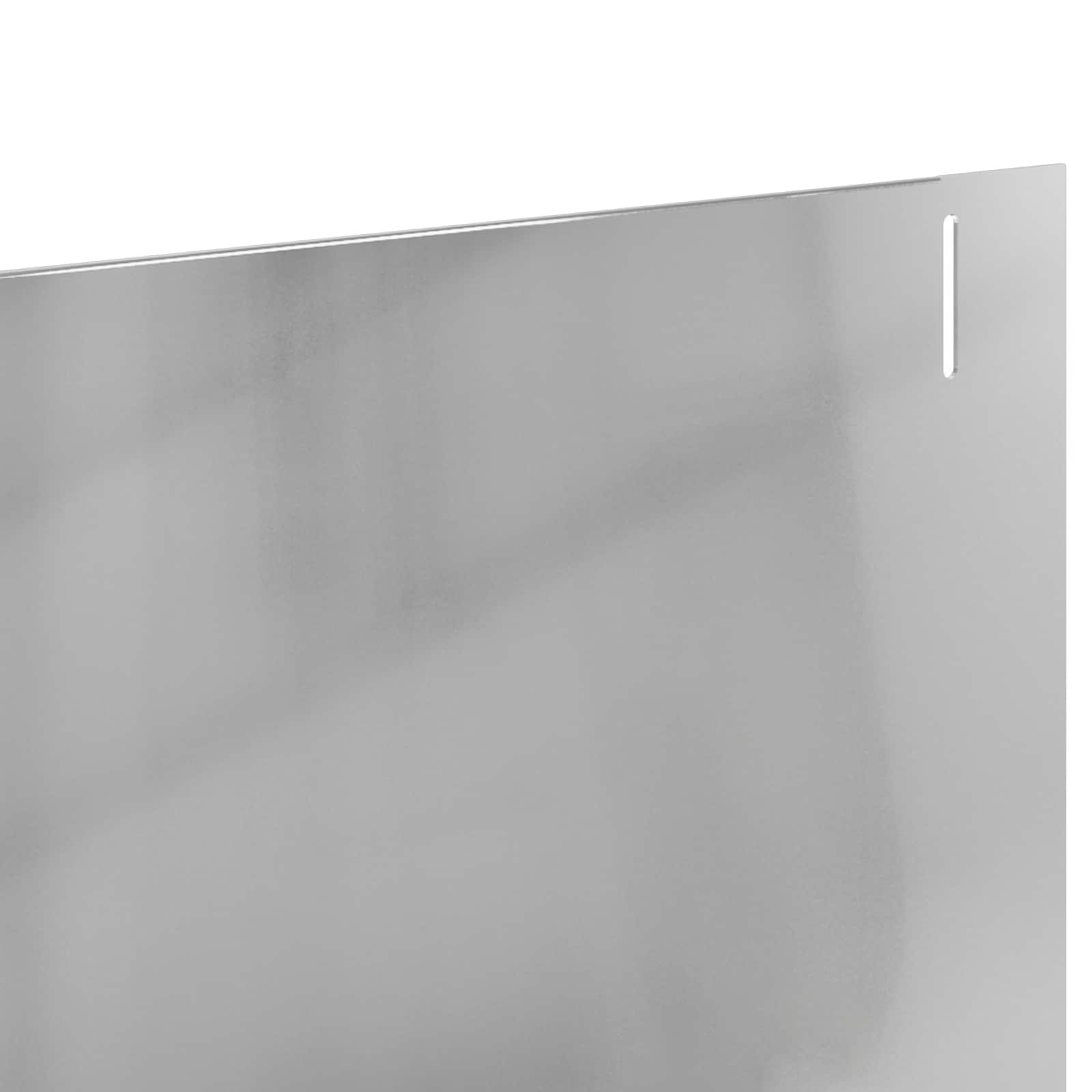 Raseneinfassung 10 pcs 102 x 4 x 4 cm Stahl Schwarz