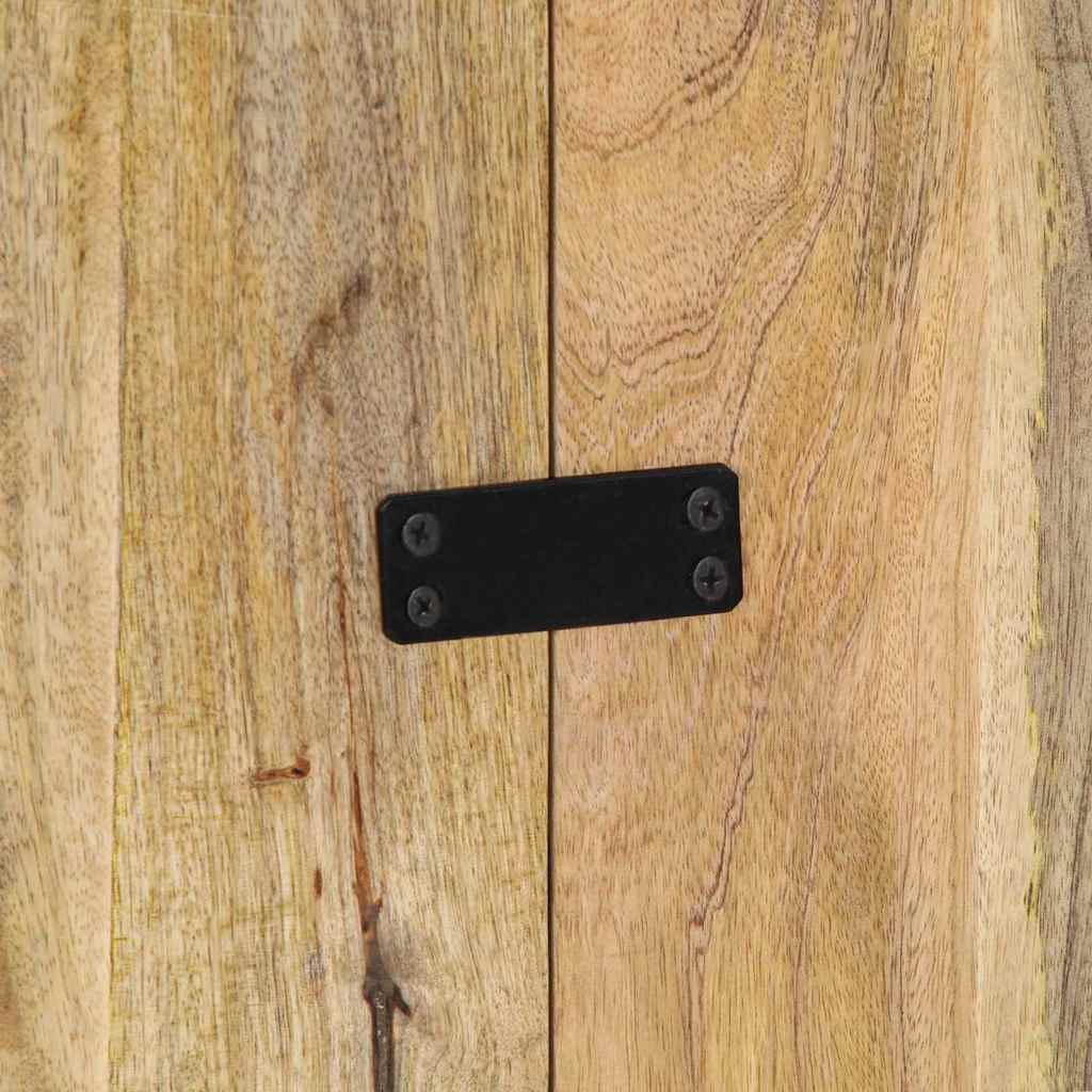 Kopfteil Mehrfarbig 160 cm Massivholz Altholz