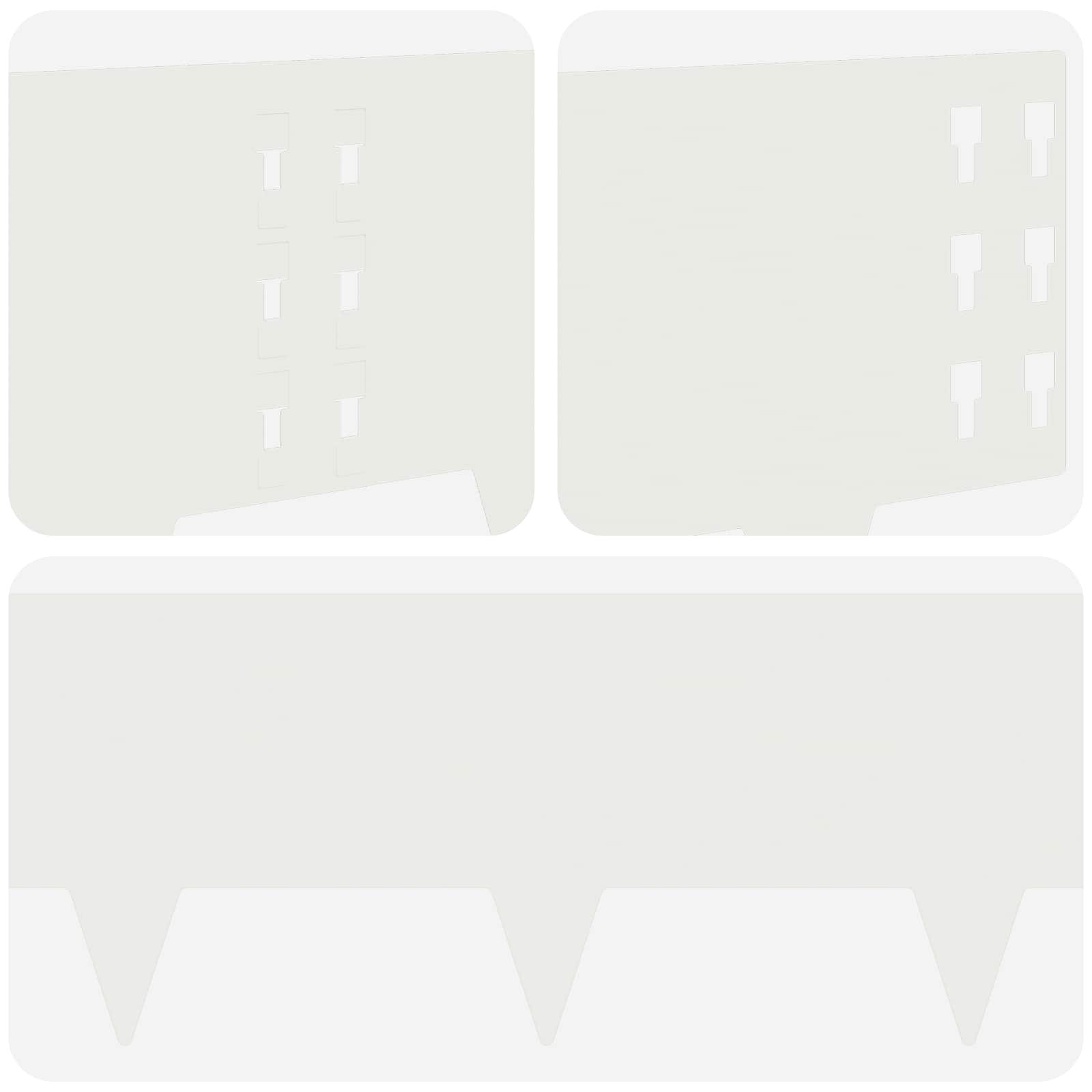 Raseneinfassung 10 pcs 100 x 12 cm Stahl Schwarz