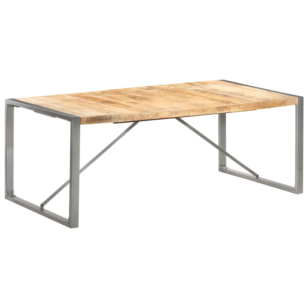 Esstisch 220x100x75 cm Massivholz Akazie