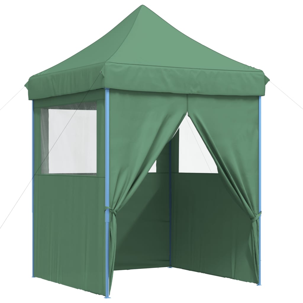 Partyzelt Faltbar Pop-Up Schwarz 200x200x306 cm
