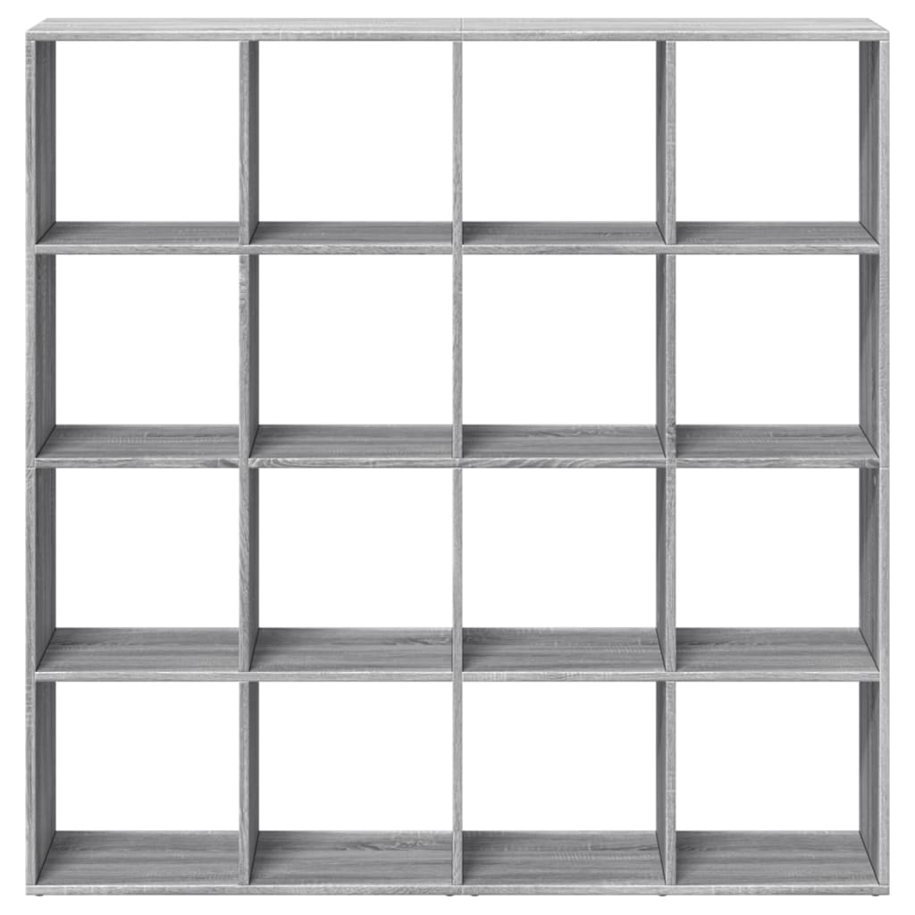 Bücherregal Weiß 137,5x29x137,5 cm Holzwerkstoff