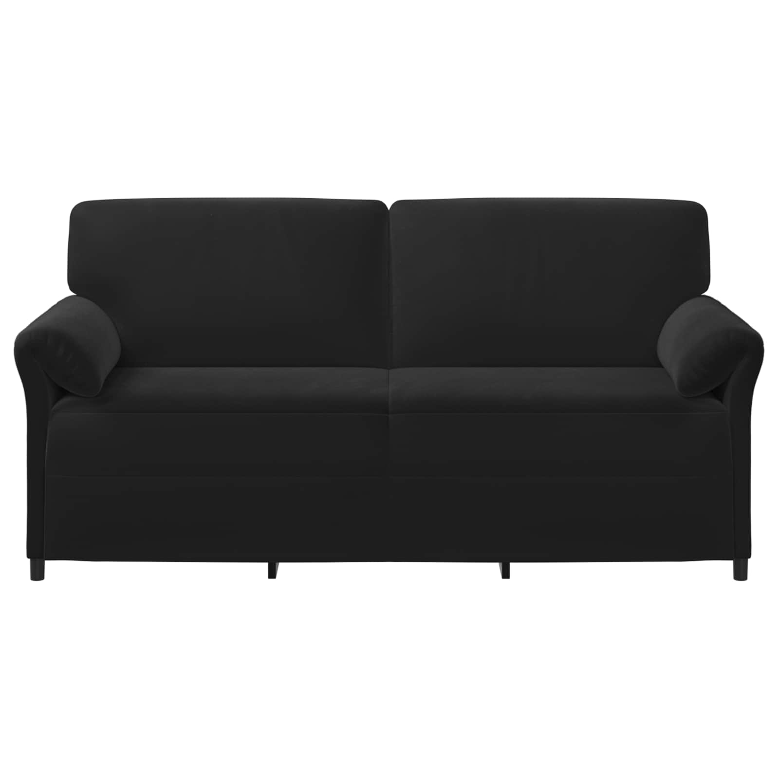 1-Sitzer Sofa Hellgrau 88 x 83 x 95 cm Samt