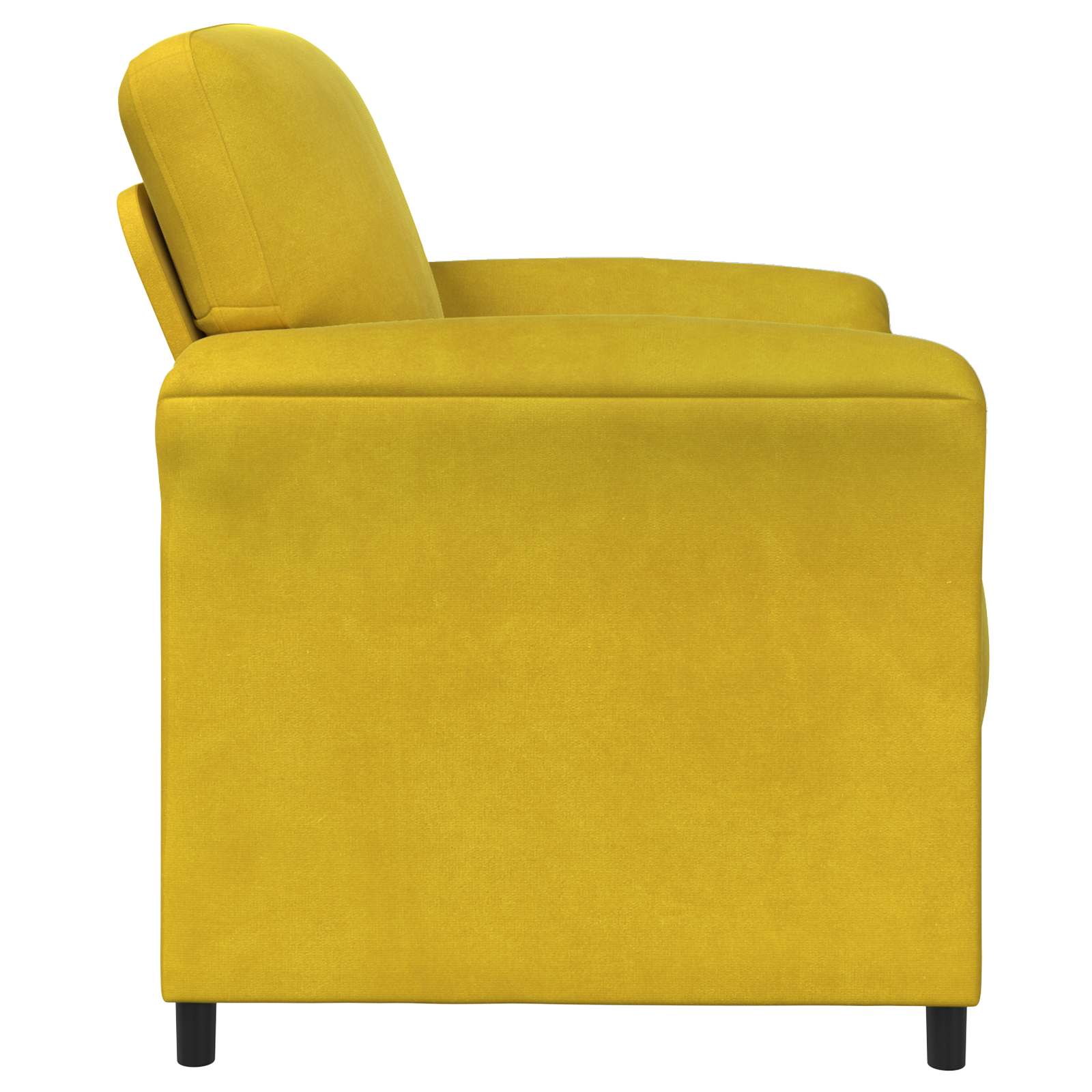 1-Sitzer Sofa Hellgrau 88 x 83 x 95 cm Samt