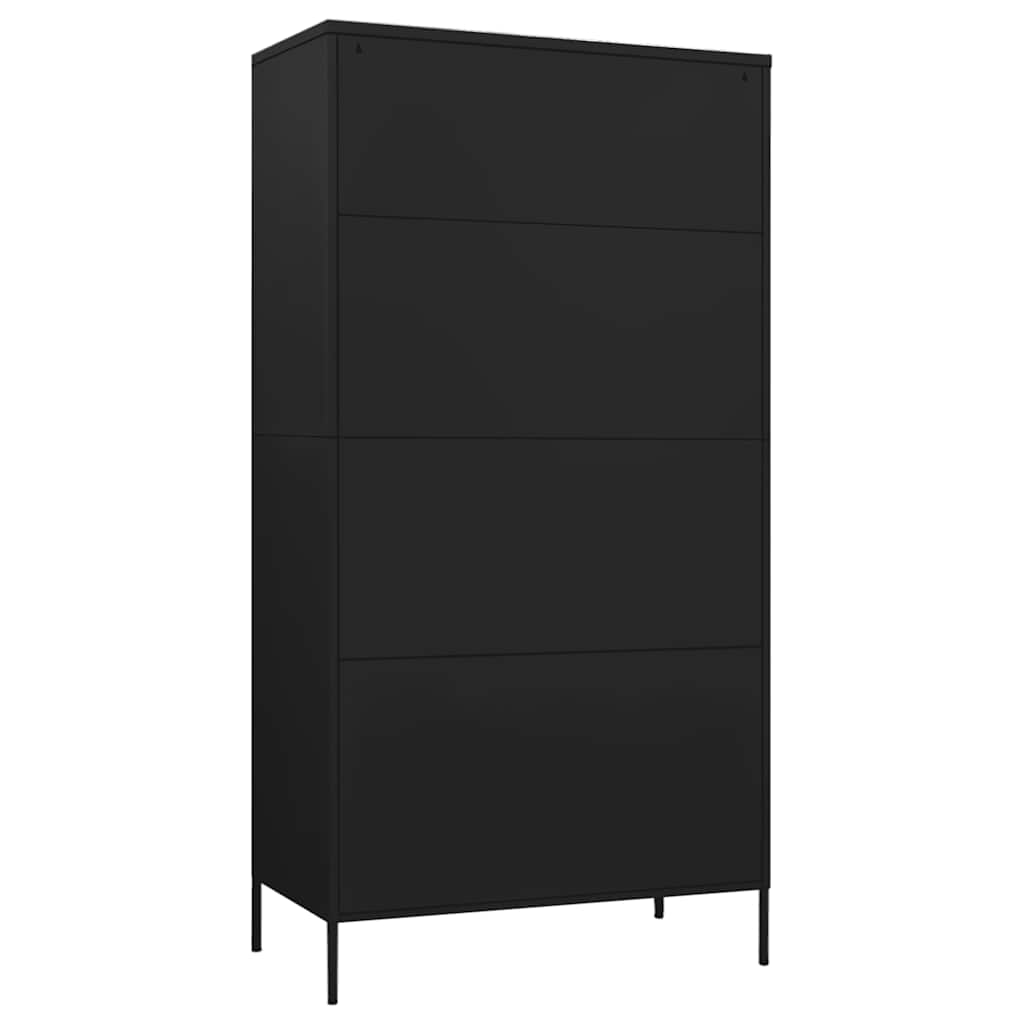 Kleiderschrank Olivgrün 90x50x180 cm Stahl