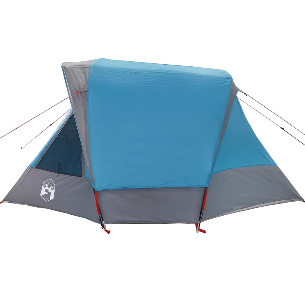 Campingzelt 4 Personen Grün Wasserdicht