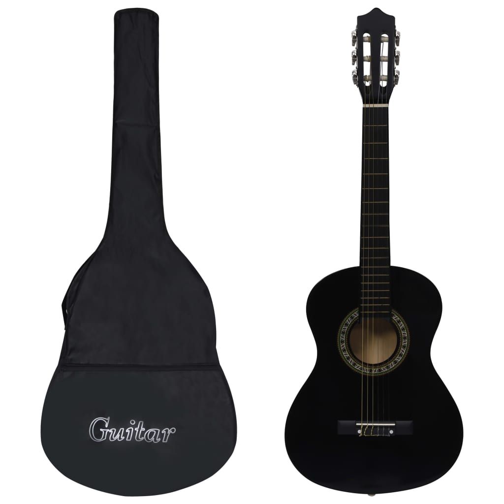 Klassikgitarre für Anfänger und Kinder mit Tasche 1/2 34