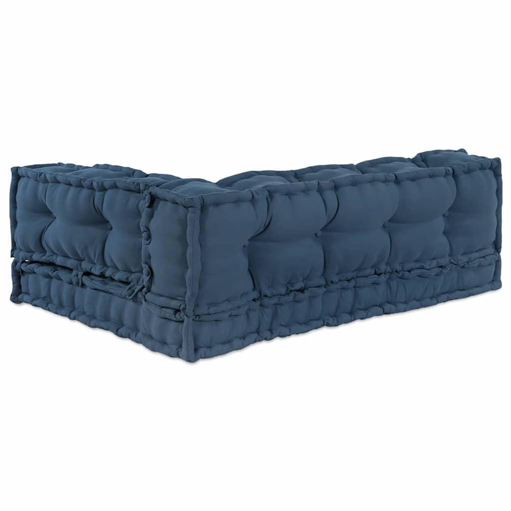 Palettensofa-Auflage Mehrfarbig Stoff Patchwork