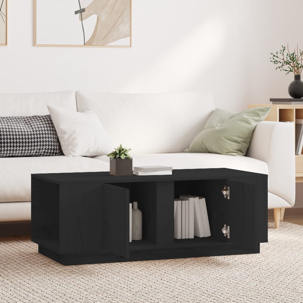 Couchtisch 110x50x40 cm Massivholz Kiefer