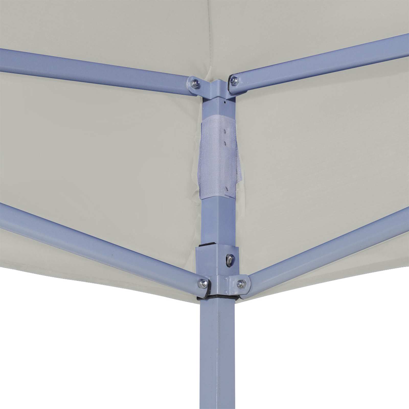 Partyzelt Faltbar Pop-Up Schwarz 200x200x306 cm