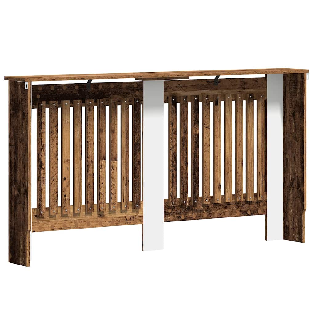 Holzwerkstoff Heizkörper-Abdeckung Heizkörperverkleidung 112 cm, weiß