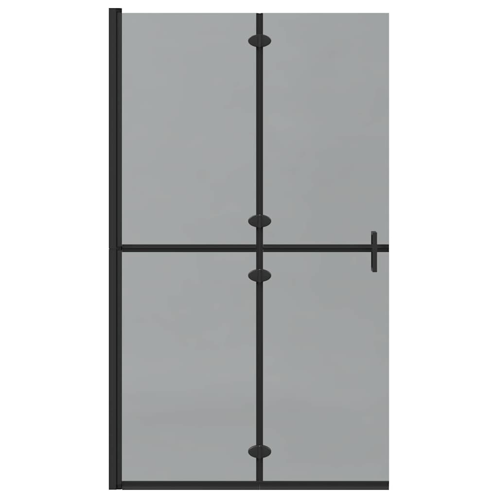 Faltbare begehbare Duschwand Transparentes ESG Glas 70x190 cm