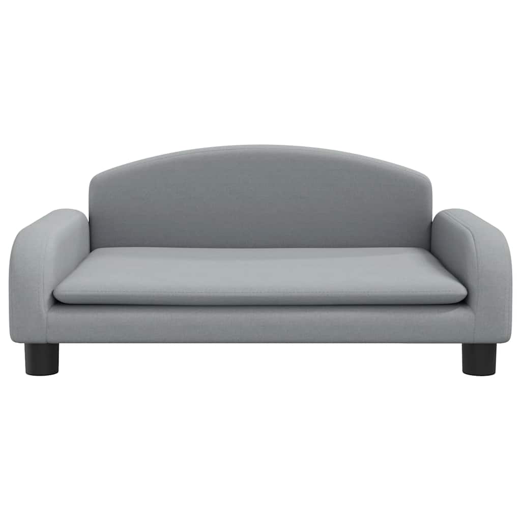 Hundebett Dunkelgrau 70x45x30 cm Stoff