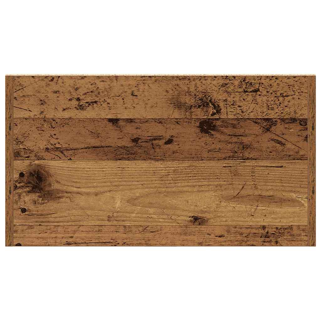 Badezimmerschrank Weiß 60x33x80 cm Holzwerkstoff