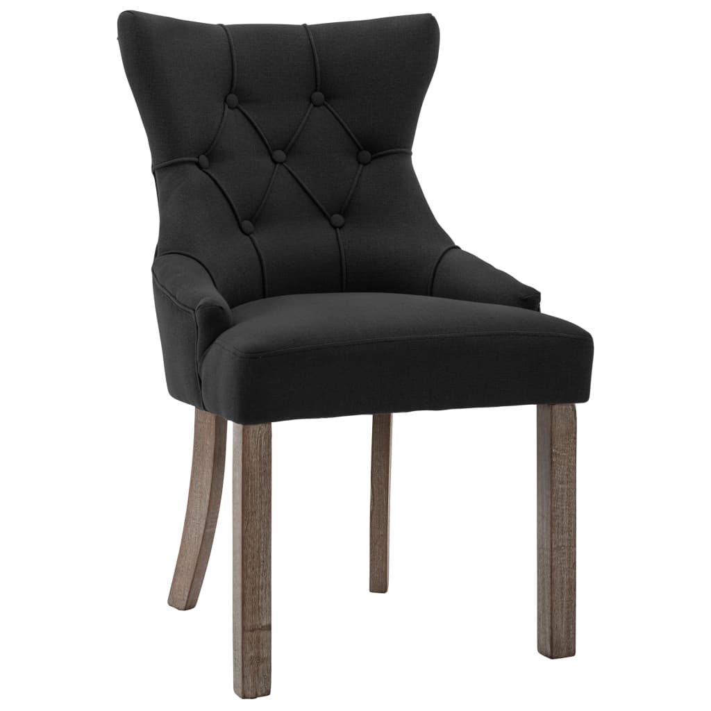 Esszimmerstühle 2 Stk. Beige Stoff