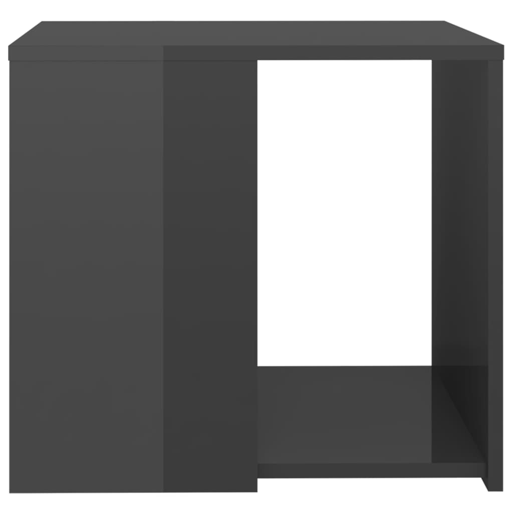 Beistelltisch Grau 50x50x45 cm Holzwerkstoff