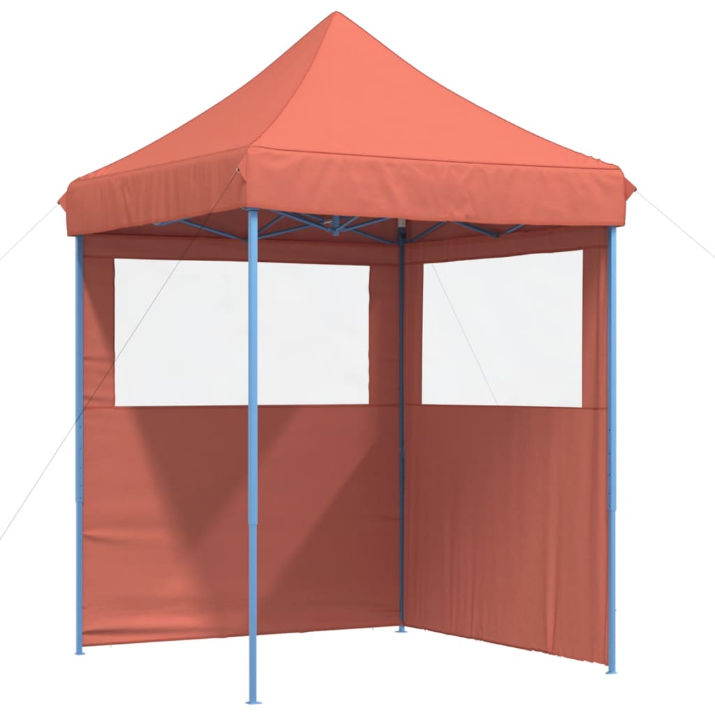 Partyzelt Faltbar Pop-Up Schwarz 200x200x306 cm