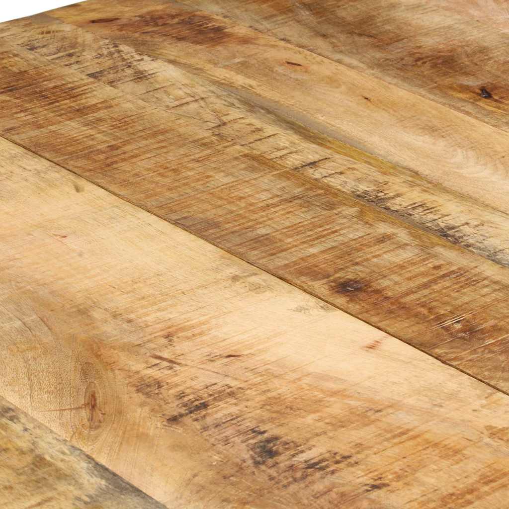 Esstisch 140x70x76 cm Raues Mangoholz