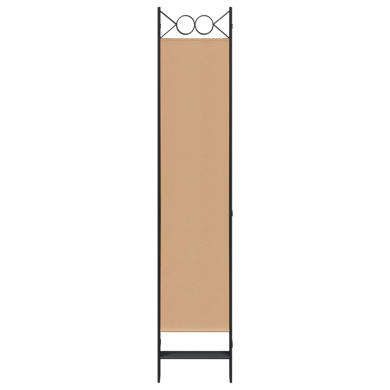 3-teiliger Raumteiler Beige 120 x 200 cm Stoff