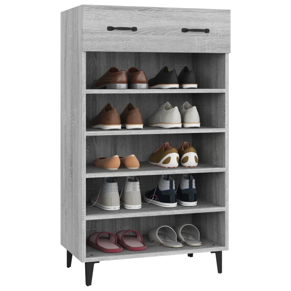 Schuhschrank Weiß 60x35x105 cm Holzwerkstoff