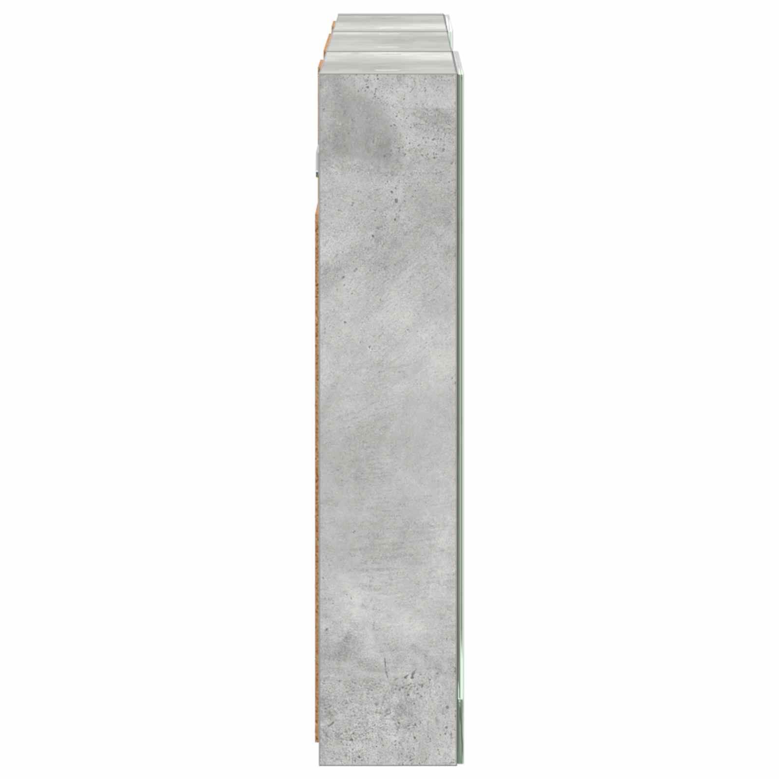 Badezimmerschrank-Set 3 pcs 80 x 10,5 x 50 cm Holzwerkstoff