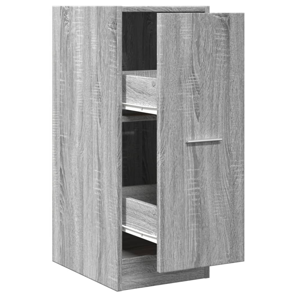 Apothekerschrank Weiß 30 x 41 x 174,5 cm Holzwerkstoff
