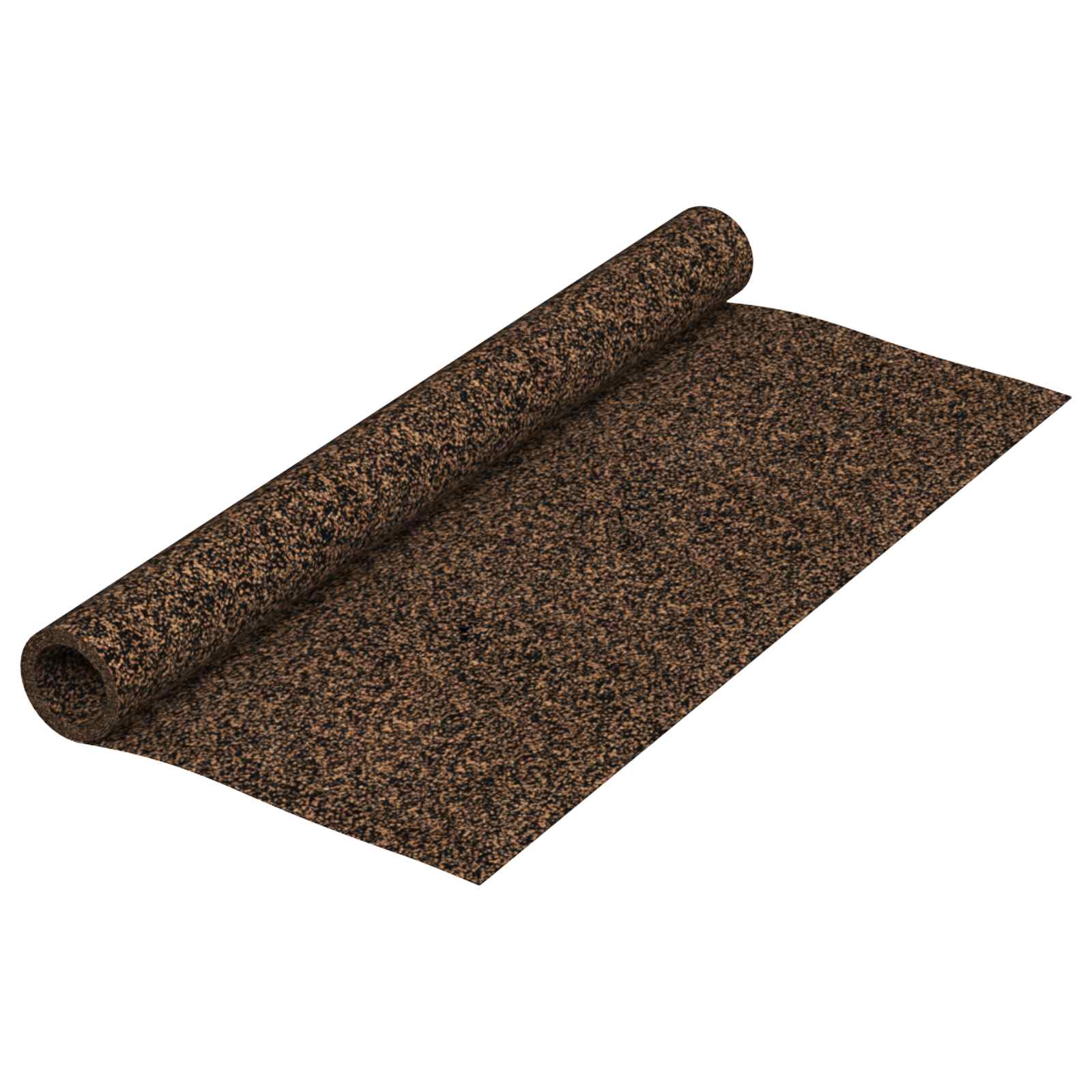 Korkrolle Braun 200 x 100 cm Kork und Gummi