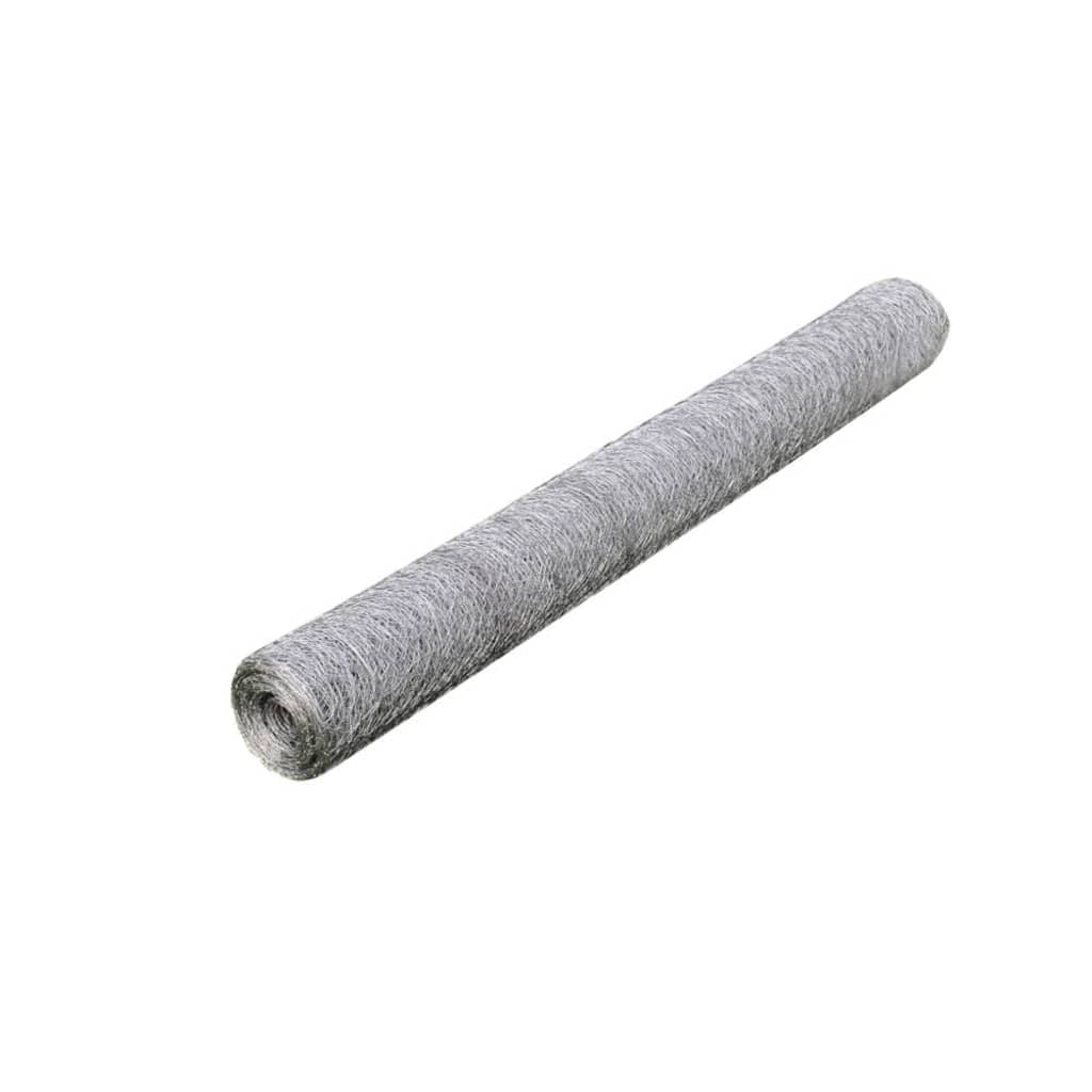 Drahtzaun mit PVC-Beschichtung 25x0,5 m Grün