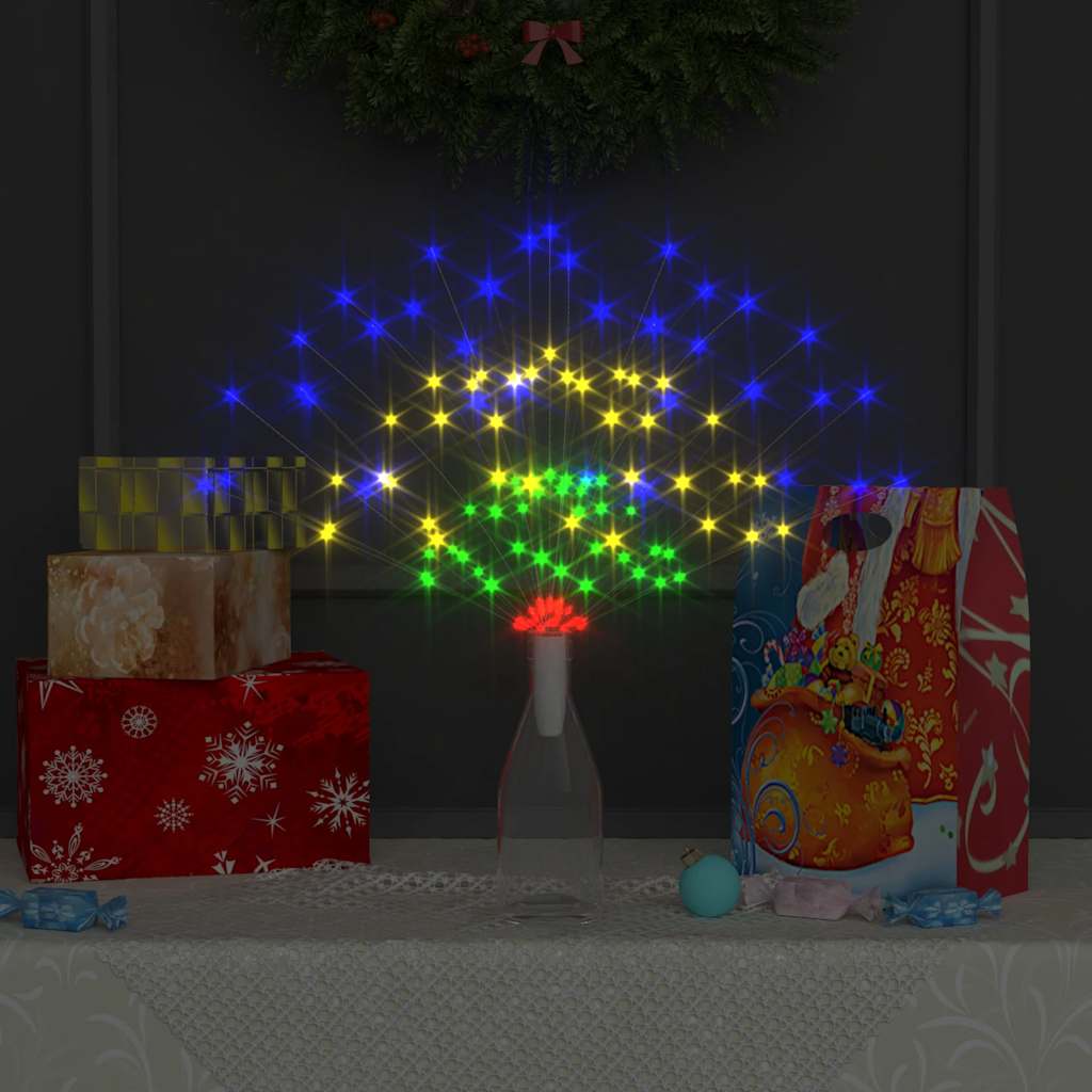 Feuerwerkslicht Weihnachtsdeko Warmweiß 20 cm 140 LEDs